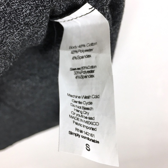 LULAROE Randy T Shirt Top Baseball Raglan 3/4 Sleeves Stripe Minimalist Small - Picture 7 of 9